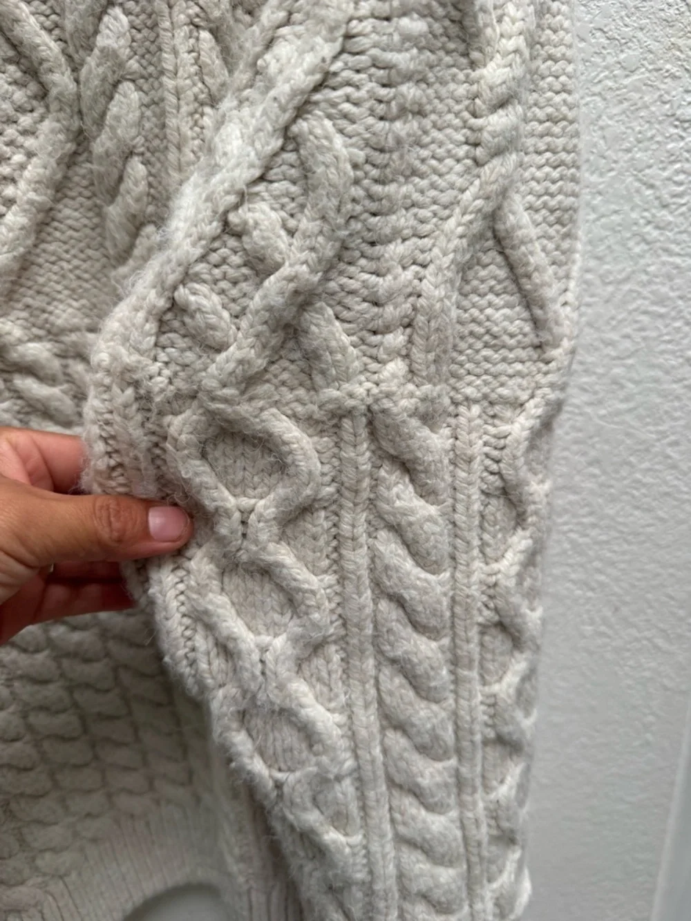 Free People chunky cable